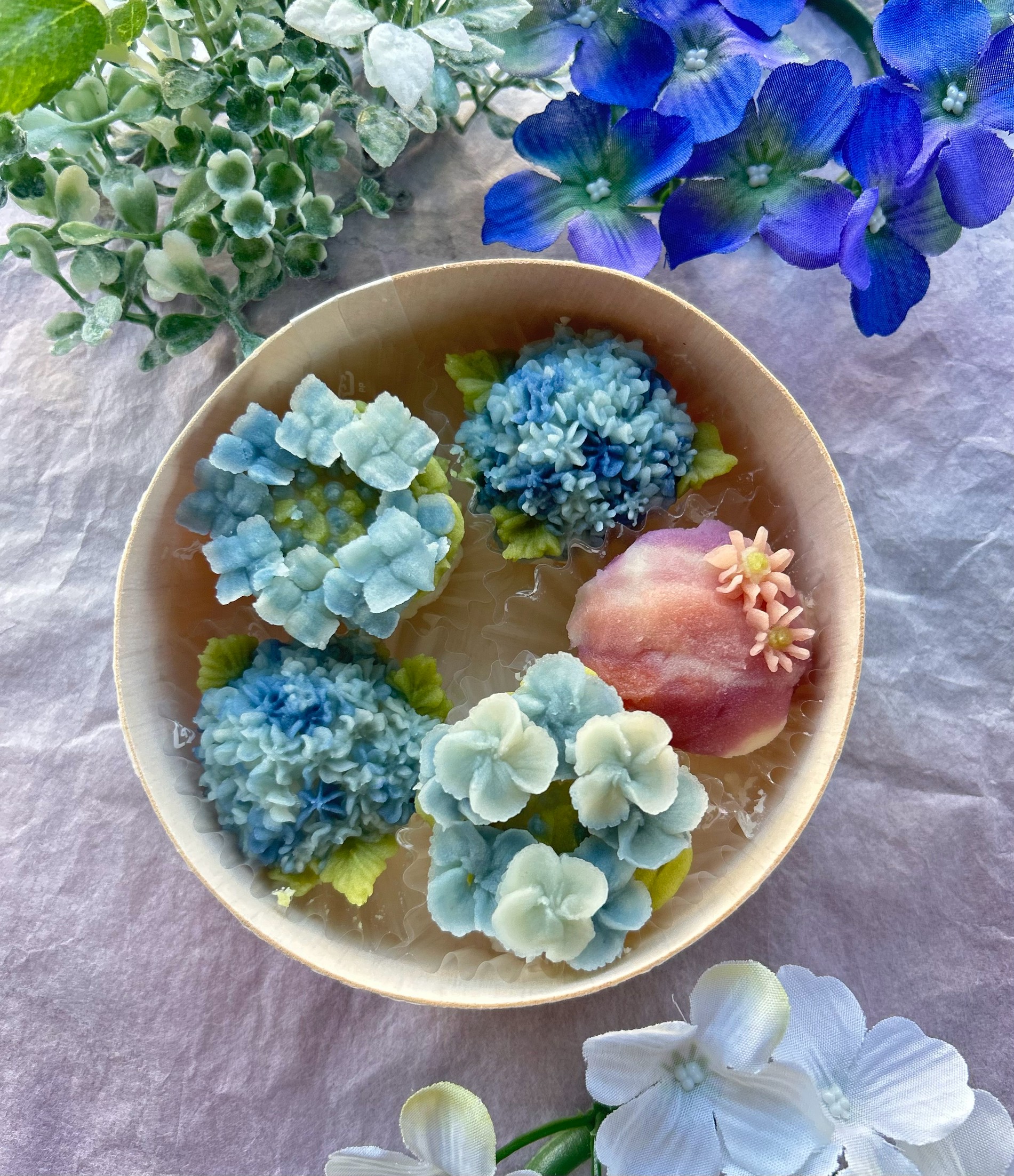 あんこ　紫陽花①