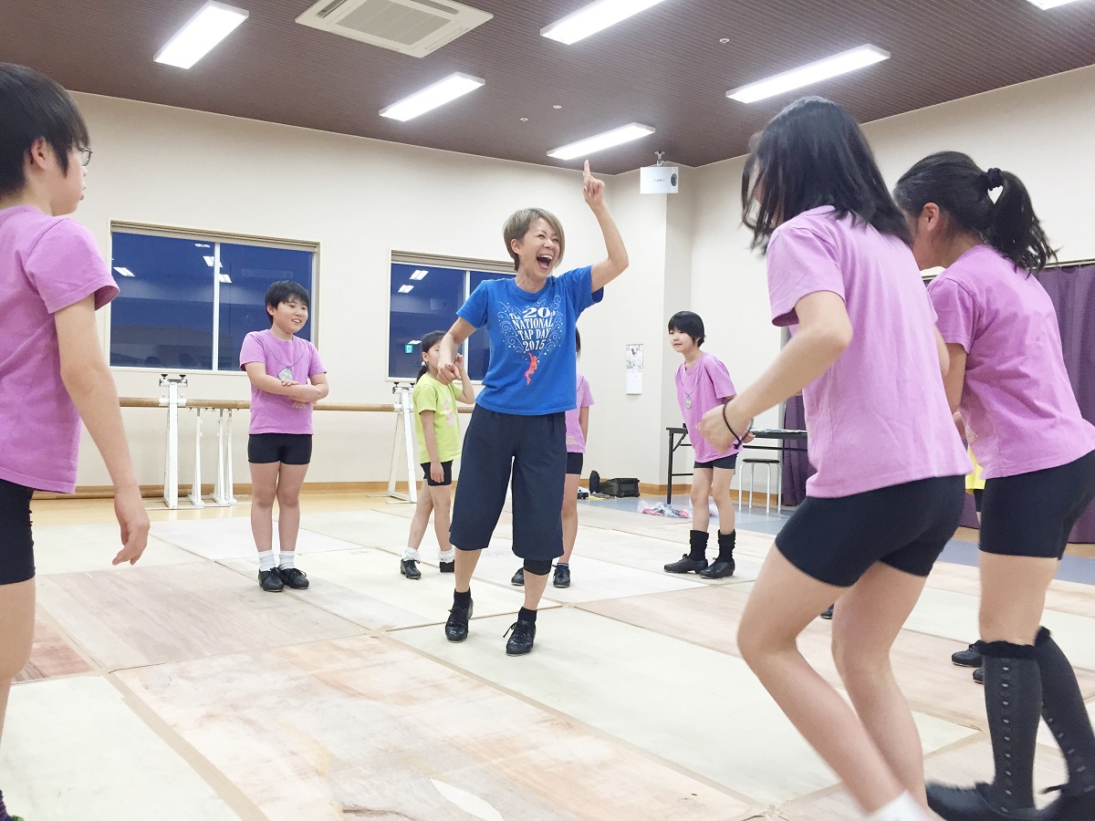 Hiro先生と楽しむジュニアタップダンス 3歳半 小６ 静岡朝日テレビカルチャー